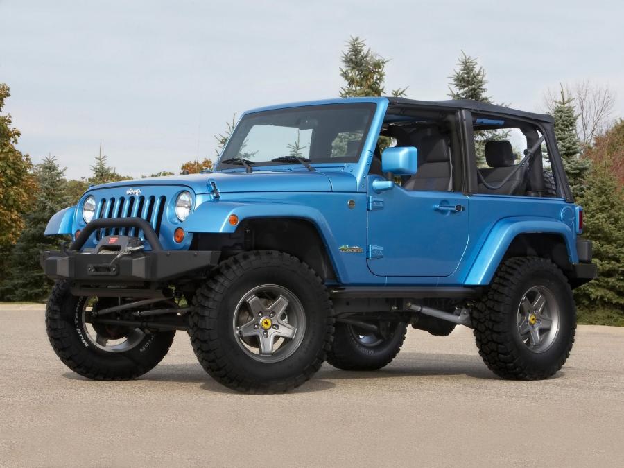  Jeep Wrangler All Access Concept 2007 года  (фото 1 из 9)